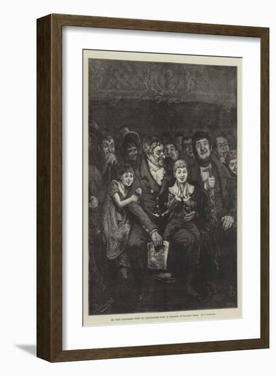 My First Pantomime, When My Grandfather Took Us Children to Sadler's Wells-Frederick Barnard-Framed Giclee Print