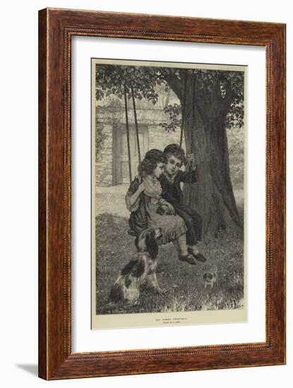 My First Proposal-Frank Dadd-Framed Giclee Print