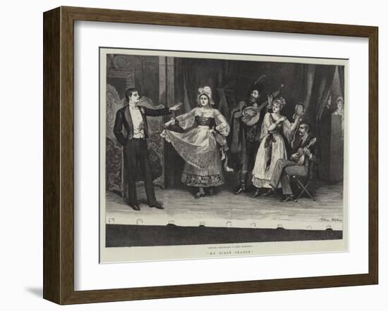 My First Season-Arthur Hopkins-Framed Giclee Print