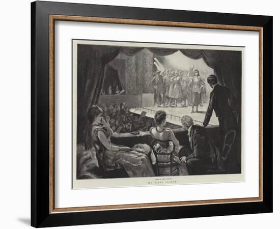 My First Season-Arthur Hopkins-Framed Giclee Print