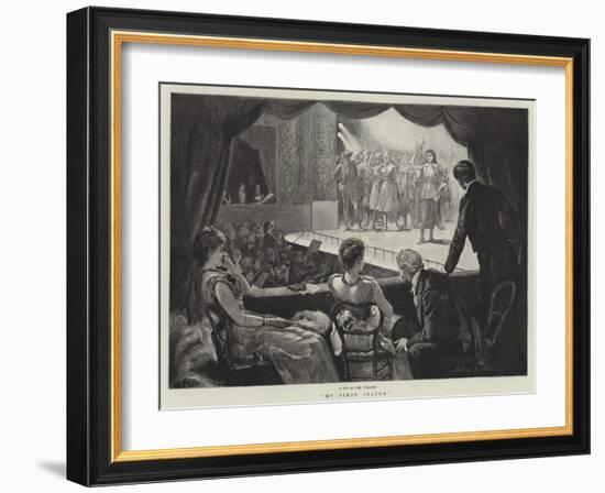 My First Season-Arthur Hopkins-Framed Giclee Print