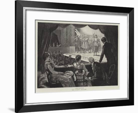 My First Season-Arthur Hopkins-Framed Giclee Print