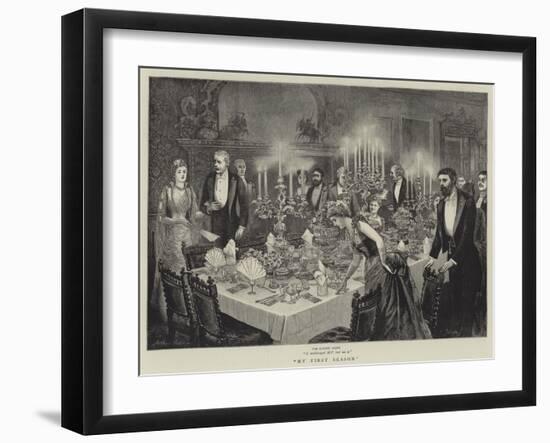 My First Season-Arthur Hopkins-Framed Giclee Print