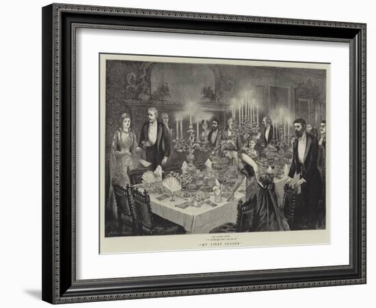 My First Season-Arthur Hopkins-Framed Giclee Print