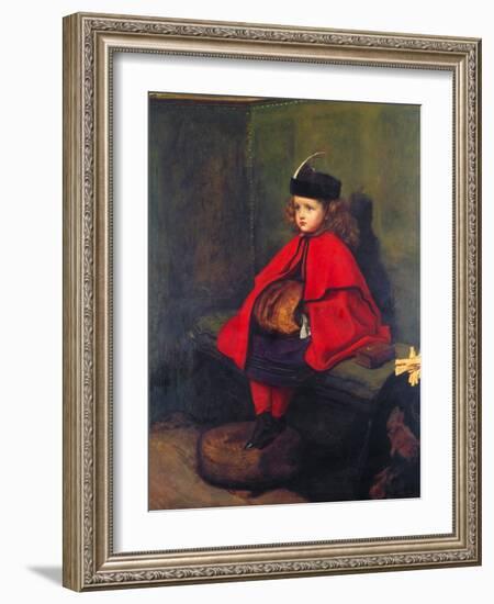 My First Sermon, 1863-John Everett Millais-Framed Giclee Print