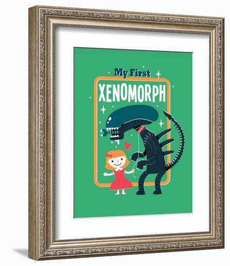 My First Xenomorph-Michael Buxton-Framed Art Print