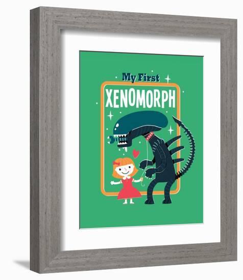 My First Xenomorph-Michael Buxton-Framed Art Print