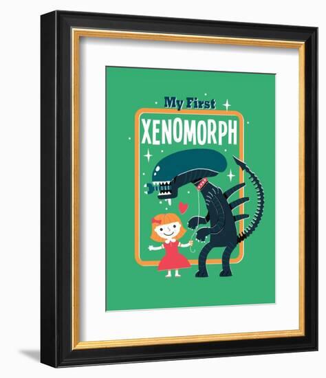 My First Xenomorph-Michael Buxton-Framed Art Print