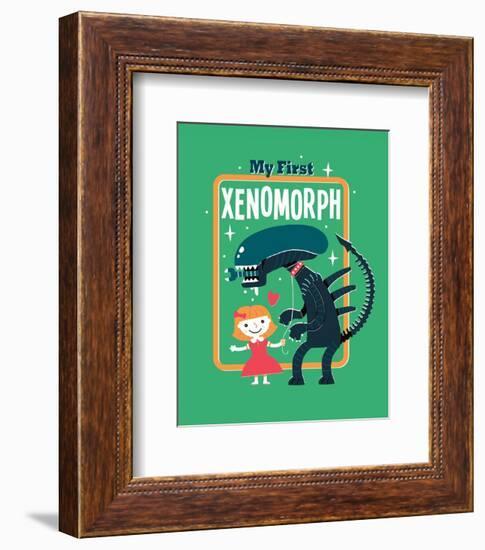 My First Xenomorph-Michael Buxton-Framed Premium Giclee Print