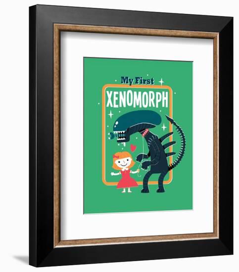 My First Xenomorph-Michael Buxton-Framed Premium Giclee Print