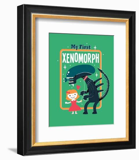 My First Xenomorph-Michael Buxton-Framed Premium Giclee Print