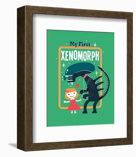 My First Xenomorph-Michael Buxton-Framed Premium Giclee Print