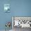 My First Zoo - Polar Bear - Blue-Lantern Press-Premium Giclee Print displayed on a wall