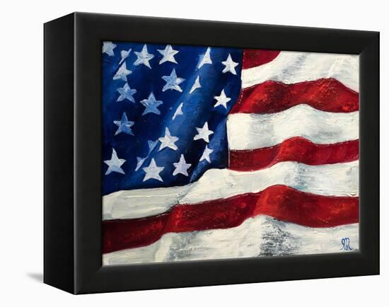 My Flag-Jodi Monahan-Framed Stretched Canvas