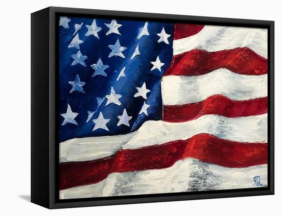 My Flag-Jodi Monahan-Framed Stretched Canvas