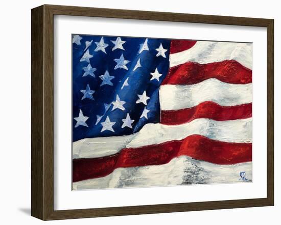 My Flag-Jodi Monahan-Framed Art Print