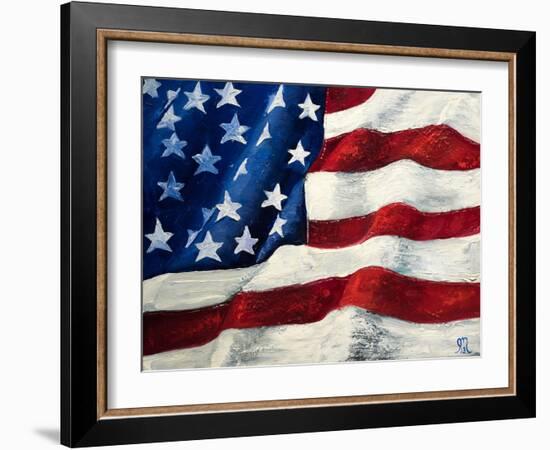 My Flag-Jodi Monahan-Framed Art Print