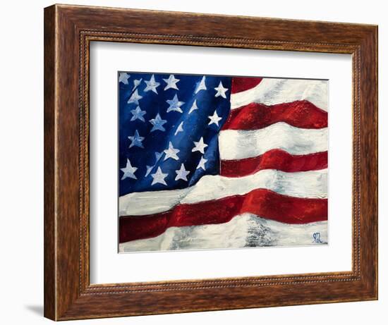 My Flag-Jodi Monahan-Framed Art Print