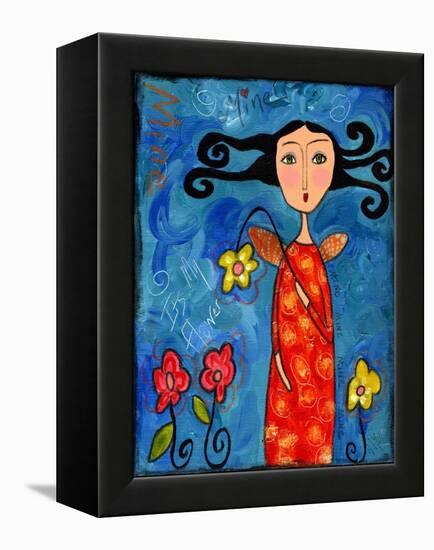 My Flower..-Wyanne-Framed Premier Image Canvas