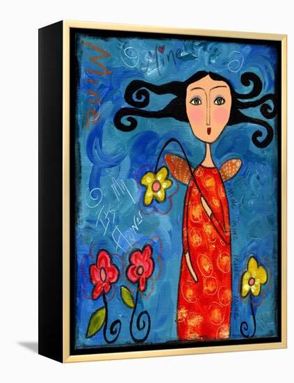 My Flower..-Wyanne-Framed Premier Image Canvas