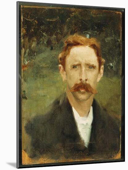 My Friend Chadwick-John Singer Sargent-Mounted Giclee Print