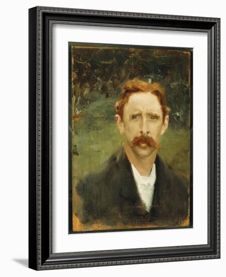 My Friend Chadwick-John Singer Sargent-Framed Giclee Print