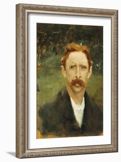 My Friend Chadwick-John Singer Sargent-Framed Giclee Print