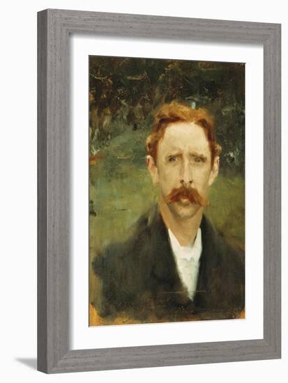 My Friend Chadwick-John Singer Sargent-Framed Giclee Print