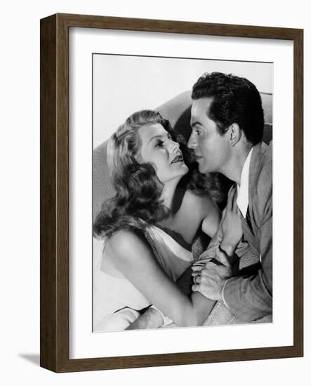 MY GAL SAL, 1942 directed by IRVING CUMMINGS Rita Hayworth and Victor Mature (b/w photo)-null-Framed Photo