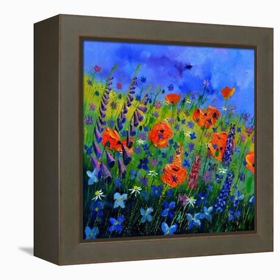 My Garden 88512-Pol Ledent-Framed Stretched Canvas