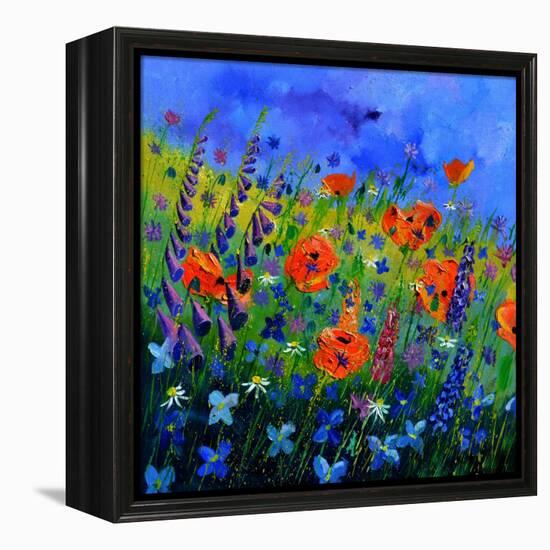 My Garden 88512-Pol Ledent-Framed Stretched Canvas