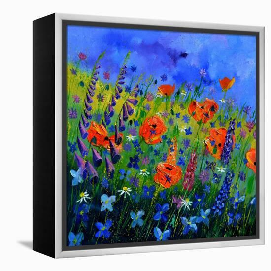 My Garden 88512-Pol Ledent-Framed Stretched Canvas