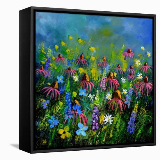 My Garden 8851-Pol Ledent-Framed Stretched Canvas
