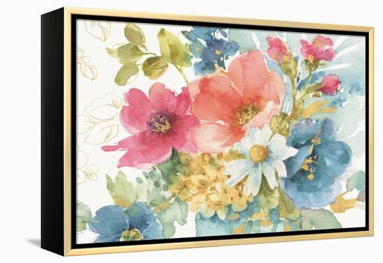 My Garden Bouquet I-Lisa Audit-Framed Stretched Canvas