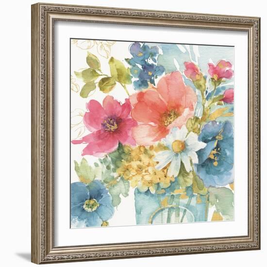 My Garden Bouquet II-Lisa Audit-Framed Art Print