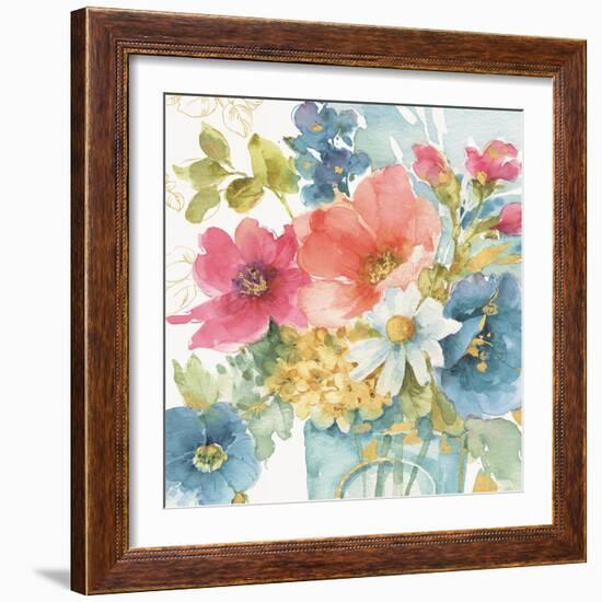 My Garden Bouquet II-Lisa Audit-Framed Art Print