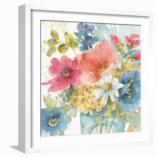 My Garden Bouquet II-Lisa Audit-Framed Art Print