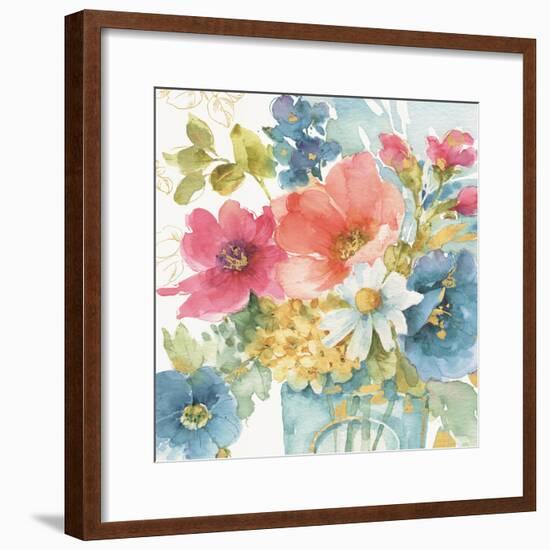 My Garden Bouquet II-Lisa Audit-Framed Art Print