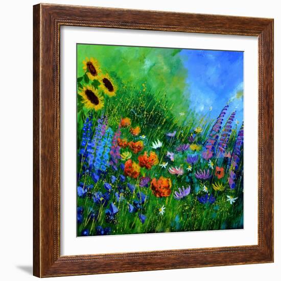 My Garden Flowers-Pol Ledent-Framed Art Print