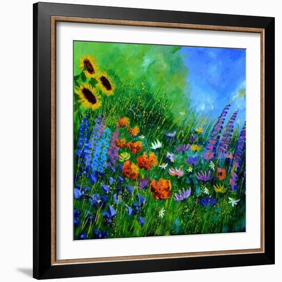 My Garden Flowers-Pol Ledent-Framed Art Print