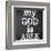 My God Is Able-Taylor Greene-Framed Art Print