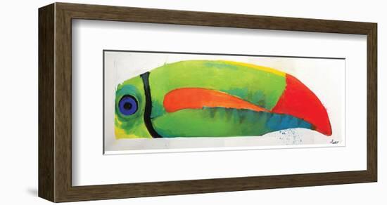 My Goodness Toucan-null-Framed Art Print