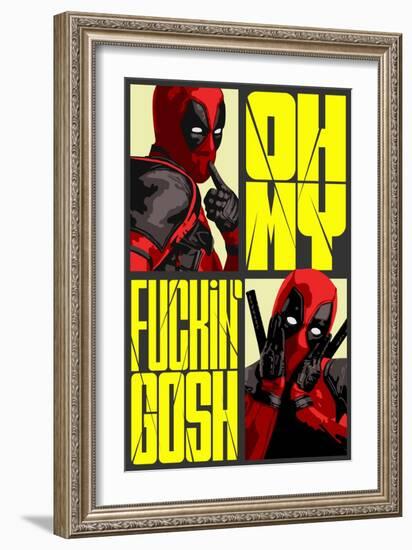 My Gosh-Cristian Mielu-Framed Art Print