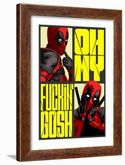 My Gosh-Cristian Mielu-Framed Art Print