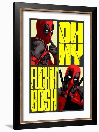 My Gosh-Cristian Mielu-Framed Art Print