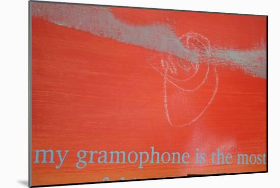 My Gramophone Is the Most Powerful-Charlie Millar-Mounted Giclee Print