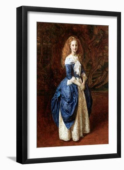 My Great Grandmother, Portrait of a Child, 1865-James Archer-Framed Giclee Print