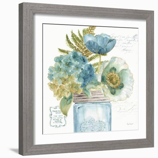 My Greenhouse Bouquet III-Lisa Audit-Framed Art Print