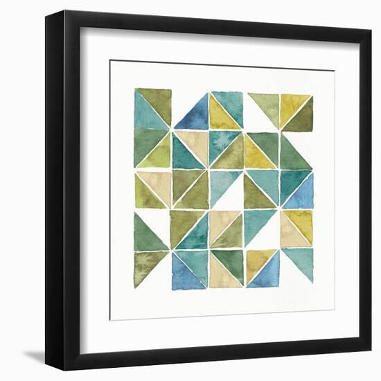 My Greenhouse Geo II-Lisa Audit-Framed Art Print