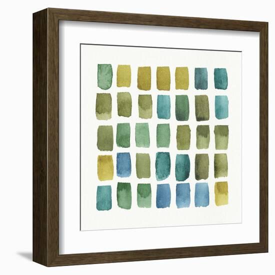 My Greenhouse Geo III-Lisa Audit-Framed Art Print